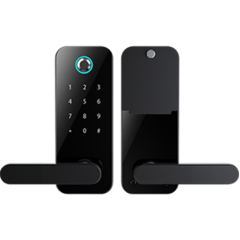 SLOK Smart Home Tuya APP WiFi Remote Keyless Fingerprint Intelligent Door Handle Lock For Home Office Bedroom