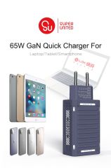 65W GaN New Technology Type-c Charger Quick Charge QC3 Wall PD Charger 3 Ports Universal Wall Charger EU