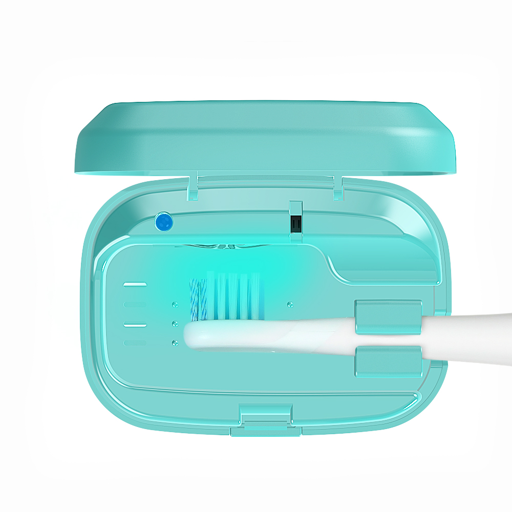 Portable Travel UVC Germicide Lamp Toothbrus shterilizer Sanitizers For Smart UV LED Sterilizer Toothbrush Holder
