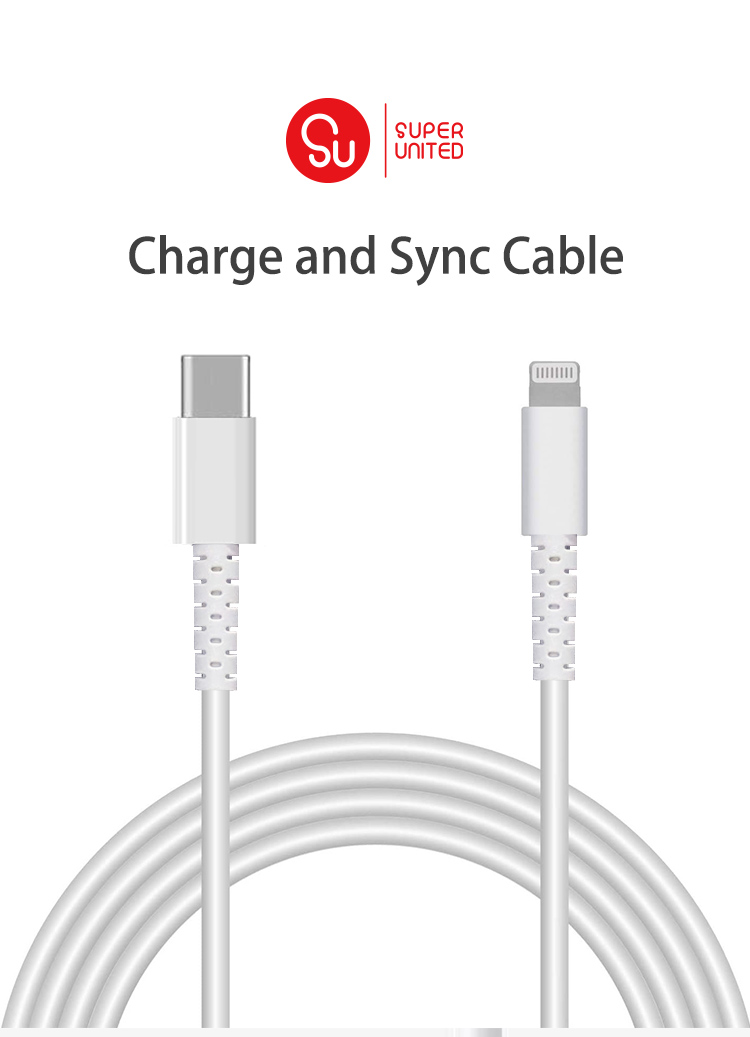  Good quality USB-C to Lightening charge and sync Cable 3fts