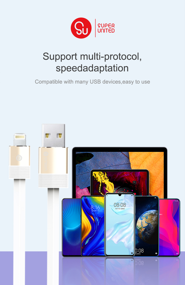 UNIQUE DESIGN USB-A to Lightning USB Cable