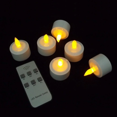 newest _ LED small rechargeable birthday led lights candles with remote