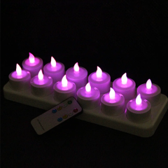 2020 wholesale cheap water-proof rechargeable led candles light