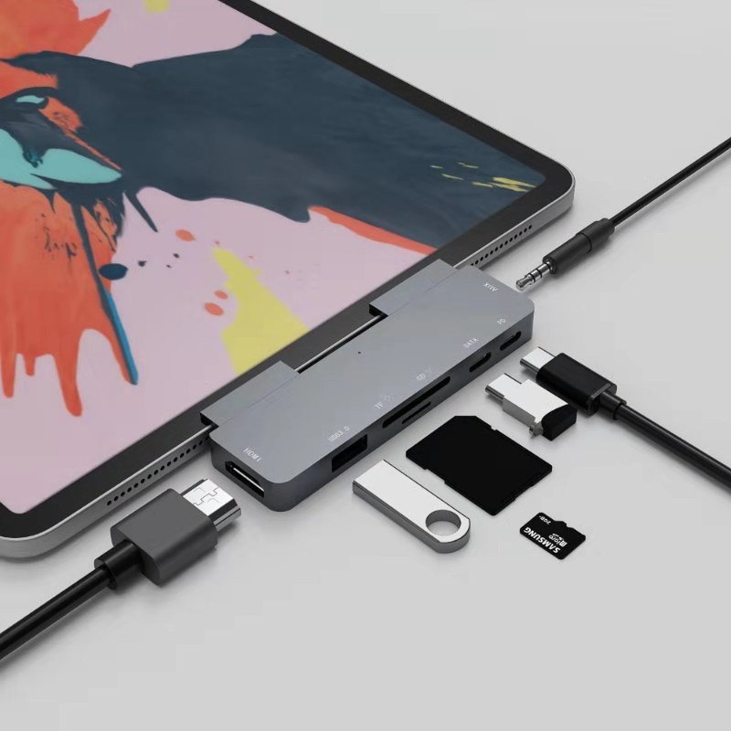 USB C HUB Wholesale Price for iPad Pro 11 12.9 2021 2020 2018,iPad Air 4 and more