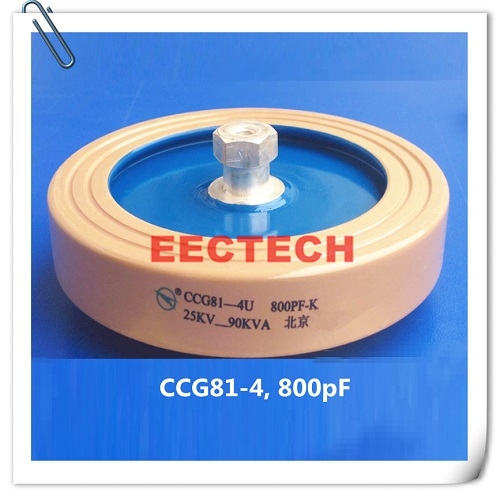 CCG81-4, 800PF, 25KVDC disc type ceramic capacitor, DT140 capacitor 800pF