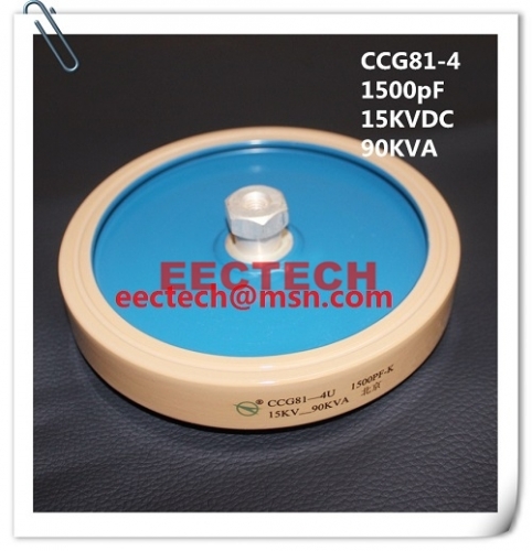 CCG81-4, 1500PF, 15KVDC ceramic capacitor, DT140 capacitor 1500pF