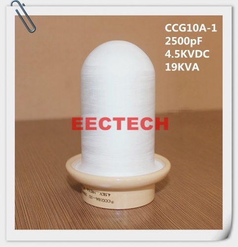 CCG10A-1, 2500pF,4.5KVDC ceramic capacitor