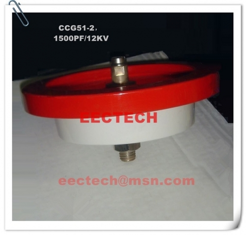 CCG51-2, 1500PF, 12KVDC feed through capacitor