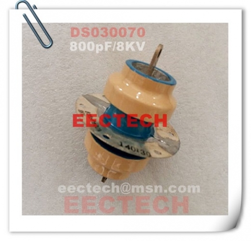 DS030070, 800PF/8KV feed through capacitor high power high voltage capacitor, ceramic rf capacitor