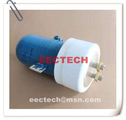 Internal water cooling capacitor, 10000PF/14KV equal to TWXFZ140266 water cooled capacitor