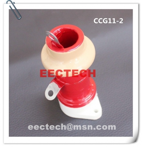 CCG11-2, 470pF, 5KVDC, pot type ceramic RF capacitor