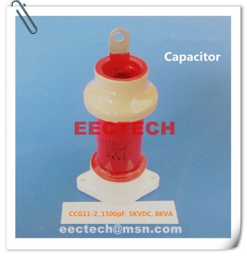 CCG11-3, 1000pF, 3KVDC, pot type ceramic RF capacitor