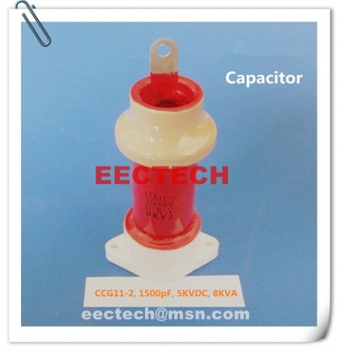 CCG11-3, 680pF, 3KVDC, pot type ceramic RF capacitor