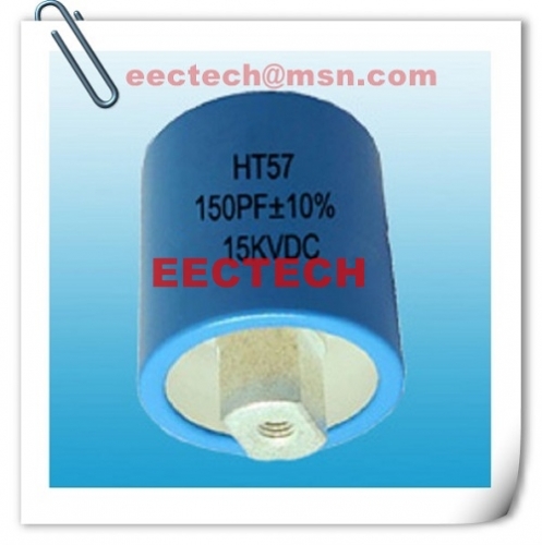 CCHT57, 150PF, 15KVDC ceramic capacitor, HT57 equivalent