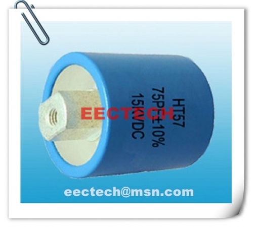CCHT57, 75PF, 15KVDC ceramic capacitor, HT57 equivalent