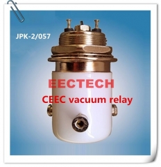 JPK-2/057, 24 VDC ceramic vacuum relay, China high voltage relay JPK2-057, EECTECH Beijing