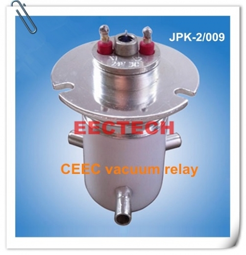 JPK-2/009, 24 VDC ceramic vacuum relay, GT21, GL2, KC2 equivalent high voltage relay China EECTECH JPK2-009