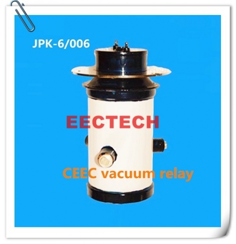 JPK-6/006, 24 VDC ceramic vacuum relay, high voltage relay JPK6-006 China EECTECH Beijing