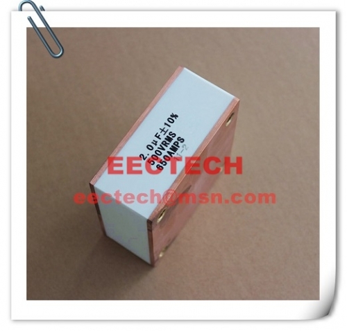 CBB90B, 2.0uF, 500V, 650A solid state high frequency film capacitor 2uF