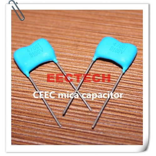 CY2-3-100V-D-4700-I mica capacitor from Beijing EECTECH, CHINA mica capacitors