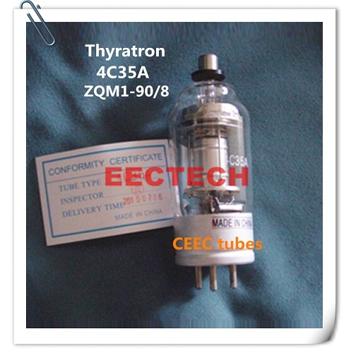 Thyratron tube ZQM1-90/8,equivalent model 4C35A