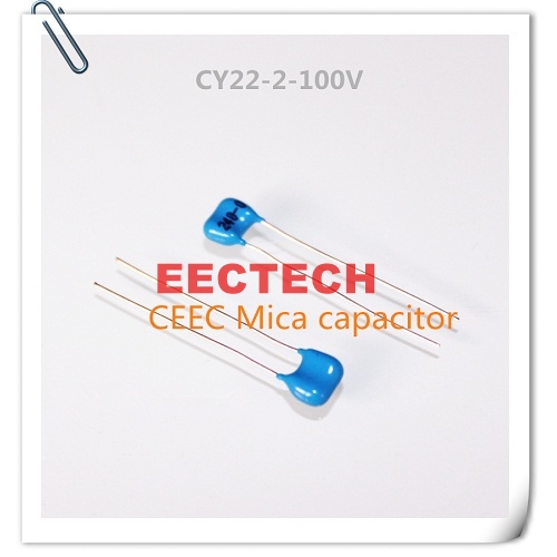 CY22-2-100V-D-12-I mica capacitor from Beijing EECTECH
