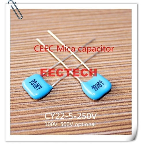 CY22-5-250V-D-1000-I mica capacitor from Beijing EECTECH