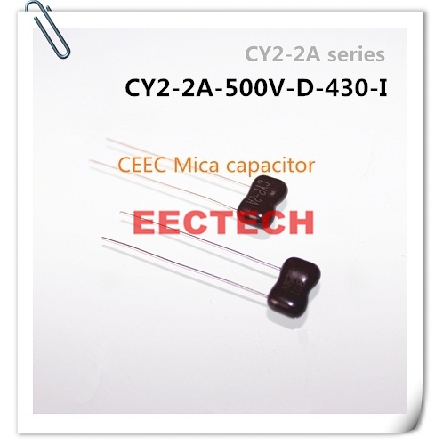 CY2-2A-500V-D-430-I mica capacitor from Beijing EECTECH