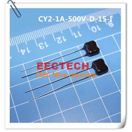 CY2-1A-500V-D-15-I mica capacitor from Beijing EECTECH
