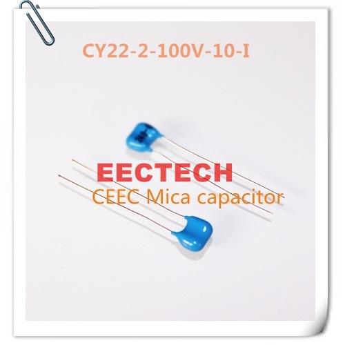 CY22-2-100V-10-I mica capacitor from Beijing EECTECH