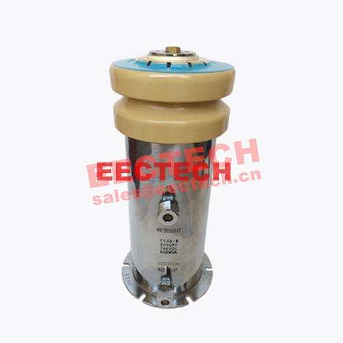 Water cooled capacitor (WCC) 141310, 5000pF/24KV, equal to CCGS141310, CCGS141314
