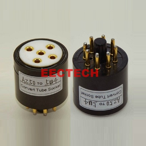AZ50 to 5U4G tube, conversion socket