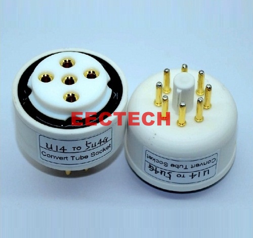 U14, RGN2504 to 5U4G tube conversion base,convert socket