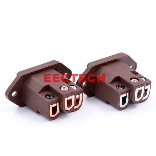 High End Pure Copper Power Socket IEC320 C14 Mains AC Male Power Plug Electric Power Cord Inlet Receptacle Connector CE