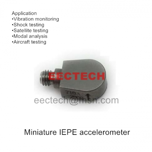 Miniature IEPE accelerometer,710A-50