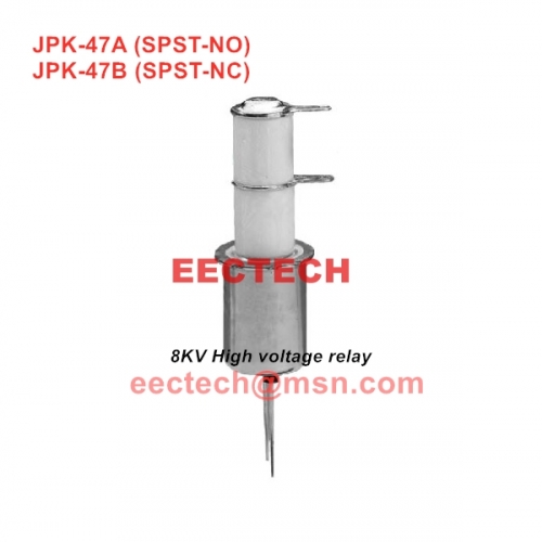 JPK-47 vacuum relay switch DC8KV 12A Make & Break Load Switching