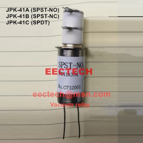 JPK-41 vacuum relay switch DC5KV 30A Make & Break Load Switching