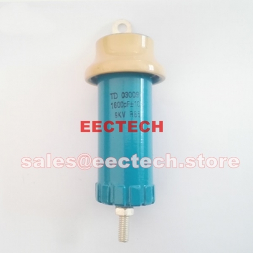 1600PF, 9KV power RF ceramic capacitor equal to TD030090 pot type capacitor