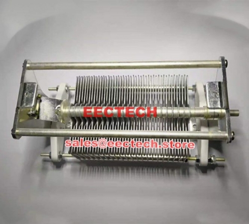 single joint air variable capacitor ECB-1-1000, 30pF~1000pF/2KVdc single-joint adjustable air capacitor 1 piece