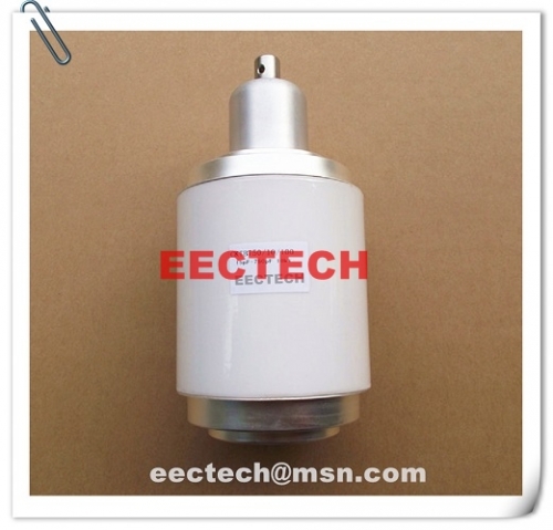China made CKTB750/10/100 ceramic vacuum capacitor, 15-750pF, 10KV vacuum capacitor