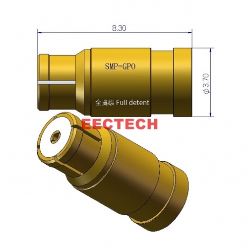 SMPF1CL-40 Coaxial Fixed Load, SMP coaxial fixed load, EECTECH