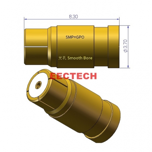 SMPF1CL-40S Coaxial Fixed Load, SMP coaxial fixed load, EECTECH