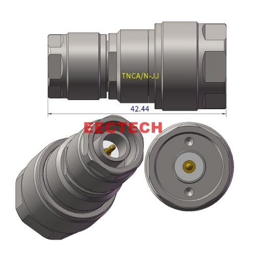 TNCA/N-JJ Coaxial adapter, TNCA/N series converters, EECTECH