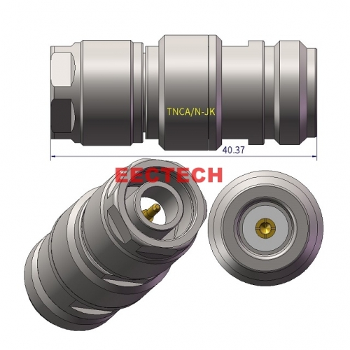 TNCA/N-JK Coaxial adapter, TNCA/N series converters, EECTECH