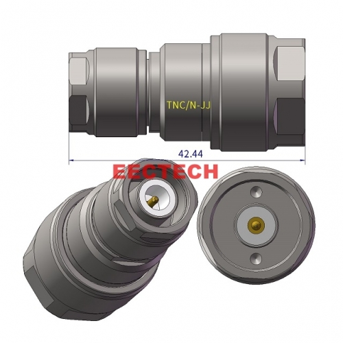TNC/N-JJ Coaxial adapter, TNC/N series converters, EECTECH