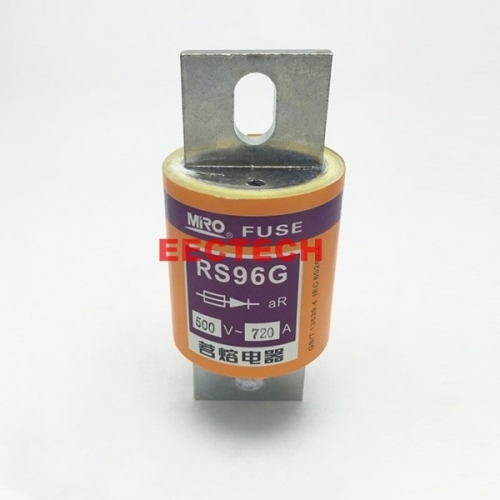 Fast-acting fuse, MIRO RS96G 500V / 660V aR fuses, 120A-720A available for choice (1box=5pcs)