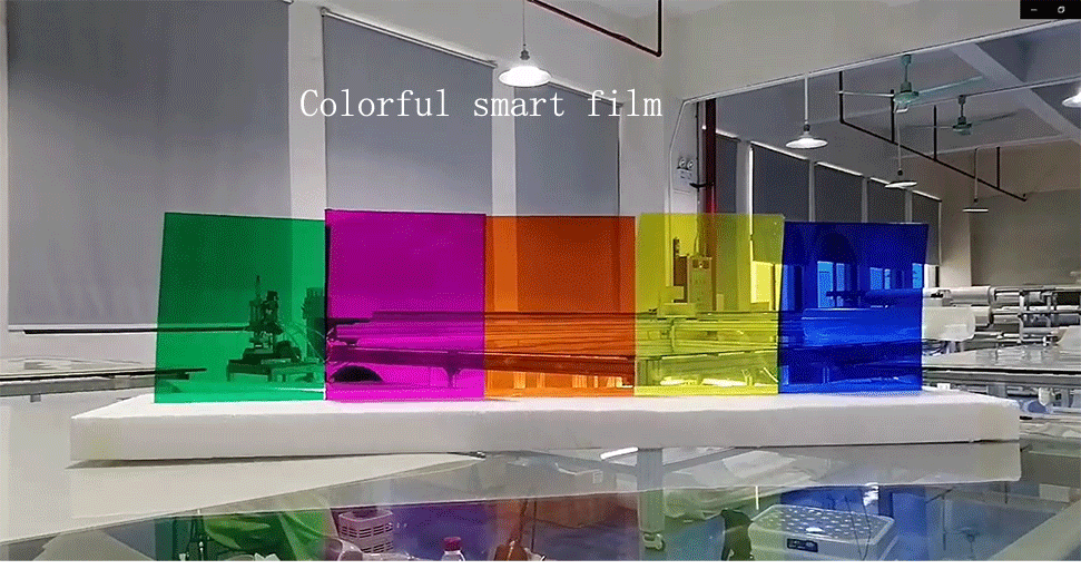 Colorful smart film