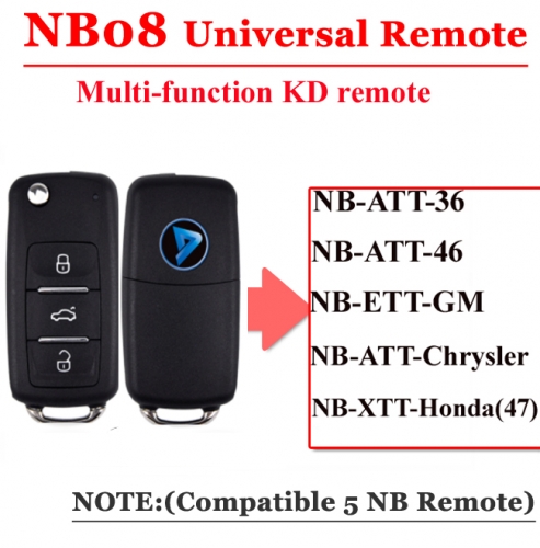 NB08 3 Button Remote For KD900 Machine(Universal Type)