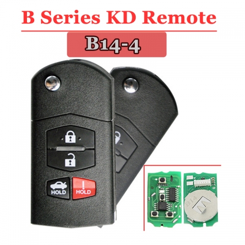 B14-4 3+1 Button Remote Key for URG200/KD900/KD200