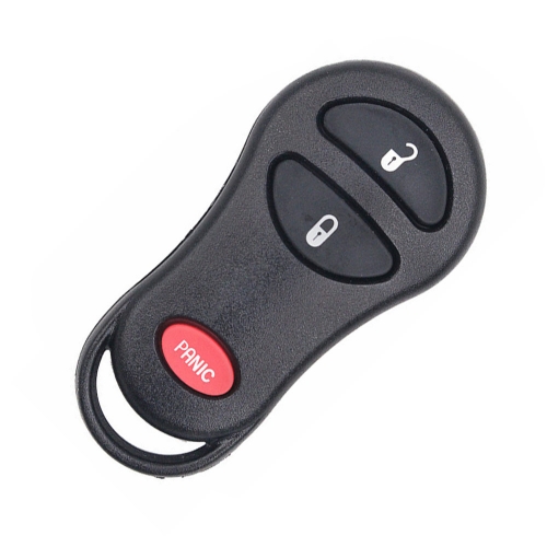 3 Button Remote Keyless Shell For C-hrysler Jeep